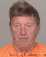 Mugshot of David Carl Thiel booked in Crow Wing County, Minnesota on August 11, 2026