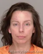 Mugshot of Ashley Elizabeth Swankier booked in Crow Wing County, Minnesota on August 13, 2026