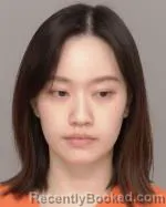 Mugshot of Qianru He booked in Crow Wing County, Minnesota on August 22, 2026