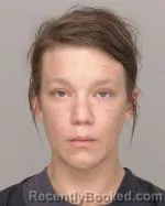 Mugshot of Megan Jean Johnson booked in Crow Wing County, Minnesota on September 30, 2026