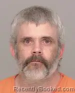 Mugshot of James Orville Evans booked in Crow Wing County, Minnesota on October 7, 2026
