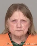 Mugshot of Sharon Lynne Hartley booked in Crow Wing County, Minnesota on October 19, 2026
