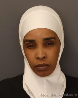 Mugshot of Basra Abdullahi Mohamed booked in Dakota County, Minnesota on May 12, 2026