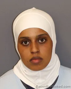 Mugshot of Samiah Mohamed Yusuf booked in Dakota County, Minnesota on May 29, 2026