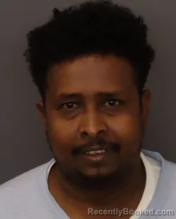 Mugshot of Abdirashid Ali Mohamud booked in Dakota County, Minnesota on June 25, 2026
