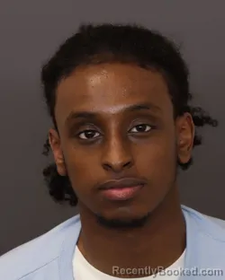 Mugshot of Zakaria Mohamed Farah booked in Dakota County, Minnesota on July 19, 2026