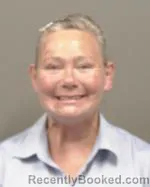 Mugshot of Patricia Michelle Laustrup booked in Fillmore County, Minnesota on May 18, 2026