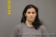 Mugshot of Polly Marie Calhoun booked in Freeborn County, Minnesota on August 31, 2026