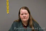 Mugshot of Christne Marie Greiner booked in Freeborn County, Minnesota on August 29, 2026