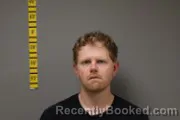 Mugshot of Cory Lee Smith booked in Freeborn County, Minnesota on August 24, 2026