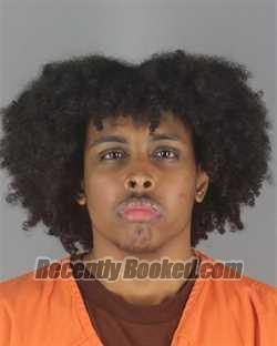 Booking photo from Hennepin County, Minnesota