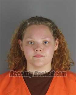 Booking photo from Hennepin County, Minnesota