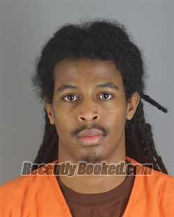 Booking photo from Hennepin County, Minnesota