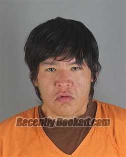Booking photo from Hennepin County, Minnesota