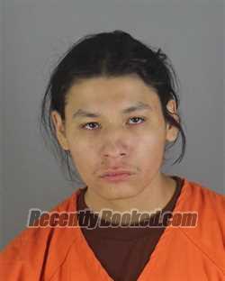 Booking photo from Hennepin County, Minnesota