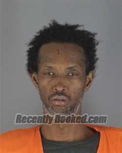 Booking photo from Hennepin County, Minnesota