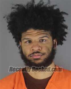 Booking photo from Hennepin County, Minnesota