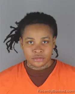 Mugshot of CHARNELTA PATRICE HOLMES booked in Hennepin County, Minnesota on April 16, 2026