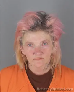 Mugshot of KRISTINA JO SCHNEIDER booked in Hennepin County, Minnesota on April 16, 2026