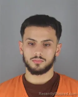Mugshot of RIYAD SAMIR ABUMAYYALEH booked in Hennepin County, Minnesota on April 18, 2026