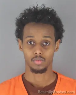 Mugshot of ABDULLAHI AHMED MOHAMED booked in Hennepin County, Minnesota on April 20, 2026