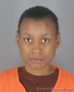 Mugshot of SHEYENNE SHANICE LEWIS booked in Hennepin County, Minnesota on April 21, 2026
