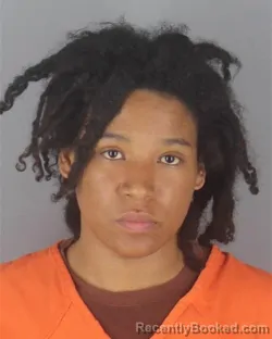 Mugshot of ALIAH KALISHA GILBERT booked in Hennepin County, Minnesota on April 21, 2026