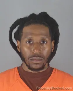 Mugshot of DEVRON JEREL BROWN booked in Hennepin County, Minnesota on April 25, 2026