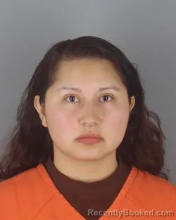 Mugshot of JOHANA ABIZAID CORNEJO CISNEROS booked in Hennepin County, Minnesota on April 26, 2026