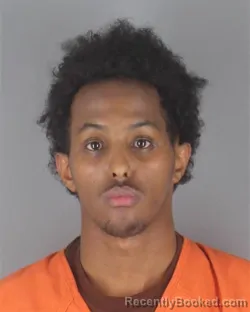 Mugshot of ISMAEL ISSE HIRSI booked in Hennepin County, Minnesota on April 27, 2026