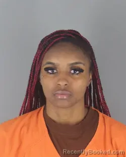 Mugshot of NATYAH KIERRA JORDAN booked in Hennepin County, Minnesota on April 28, 2026