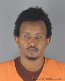 Mugshot of ABDIQANI MOHAMED FIRIN booked in Hennepin County, Minnesota on April 28, 2026