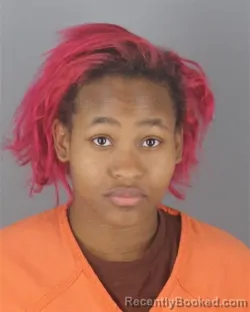 Mugshot of AKEEYLAH TANIE MARIE ALLEN booked in Hennepin County, Minnesota on April 28, 2026