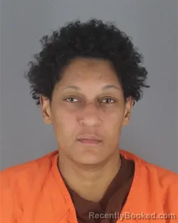 Mugshot of ANGELIA RENA THOMAS booked in Hennepin County, Minnesota on April 29, 2026