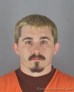Mugshot of JORDAN MICHAEL LARSON booked in Hennepin County, Minnesota on May 1, 2026
