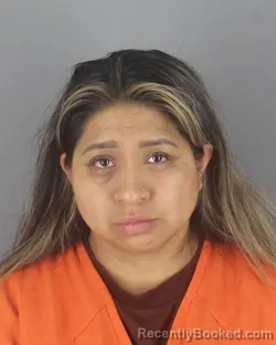 Mugshot of DANA CATHERINE PAUCAR booked in Hennepin County, Minnesota on May 2, 2026