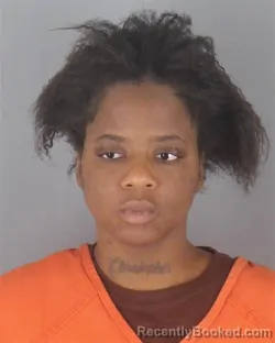Mugshot of BRIANNA LATRICE CLERK booked in Hennepin County, Minnesota on May 4, 2026