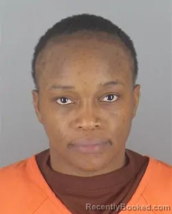 Mugshot of BRINESHA JANAY GARDINER booked in Hennepin County, Minnesota on May 5, 2026