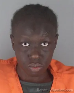 Mugshot of NYACHANG OCHAN DENG booked in Hennepin County, Minnesota on May 6, 2026