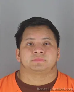 Mugshot of ESDRAS JOSUE MAZARIEGOS LOPEZ booked in Hennepin County, Minnesota on May 7, 2026