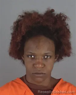 Mugshot of CIERA ARMANI TAYLOR booked in Hennepin County, Minnesota on May 7, 2026