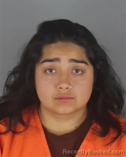 Mugshot of SOFIA ISABEL GARCIA booked in Hennepin County, Minnesota on May 9, 2026