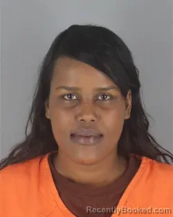 Mugshot of AYAN FARAH JAMA booked in Hennepin County, Minnesota on May 11, 2026