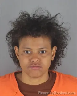Mugshot of AISHA ABDALLA ADAM booked in Hennepin County, Minnesota on May 12, 2026