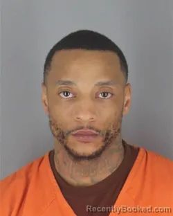 Mugshot of ANDRE XAVIER TAYLOR booked in Hennepin County, Minnesota on May 13, 2026