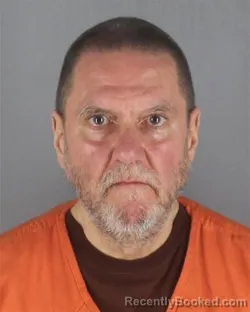 Mugshot of MARK ANTHONY REINHART booked in Hennepin County, Minnesota on May 13, 2026