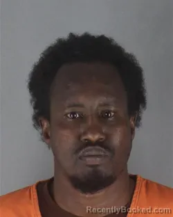 Mugshot of DAUD HUSSEIN MOHAMUD booked in Hennepin County, Minnesota on May 14, 2026