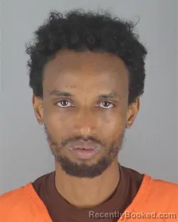 Mugshot of GULLED MUHAMED ABDULLAH booked in Hennepin County, Minnesota on May 15, 2026
