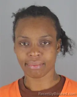 Mugshot of TELICIA ANTOINETTE HAZLEY booked in Hennepin County, Minnesota on May 15, 2026