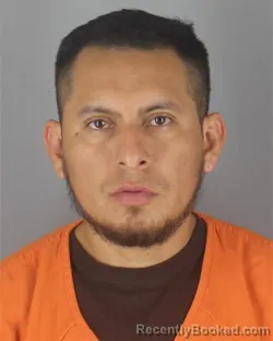 Mugshot of JULIO CESAR LUJAN CEFERINO booked in Hennepin County, Minnesota on June 23, 2026